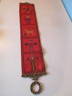 Vintage Schellekoord rood, Hobby en Vrije tijd, Ophalen of Verzenden, Gebruikt, Handborduren, Overige typen