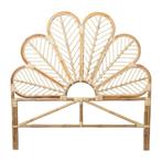 GEZOCHT rotan hoofdbord 140, Huis en Inrichting, Ophalen, Gebruikt, Tweepersoons, 140 cm