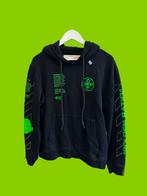 Off-White | Arch Shapes Incompiuto Hoodie | Maat L, Ophalen of Verzenden, Zo goed als nieuw, Zwart