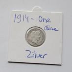 **  1914  -  USA  -  Barber Dime  -  ZILVER **, Postzegels en Munten, Munten | Amerika, Verzenden, Noord-Amerika, Losse munt, Zilver
