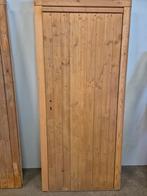Douglas houten deur inclusief kozijn - 90cm breed, Minder dan 250 cm, Gebruikt, Ophalen of Verzenden, Minder dan 200 cm