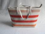 Leren Radley tas Stripped/wit (ook een computertas) - als ni, Overige merken, Wit, Nieuw, Ophalen of Verzenden