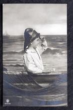 De jongen met pijp oefent voor zeeman, 1910, Verzenden, Voor 1920, Gelopen, Kinderen