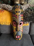 Indonesisch Masker - Handgesneden Decoratie Kunstobject, Antiek en Kunst, Kunst | Niet-Westerse kunst, Ophalen of Verzenden
