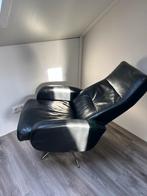 Leren Relaxfauteuil Hjort Knudsen, Ophalen, Zo goed als nieuw, Eenpersoons, Leer