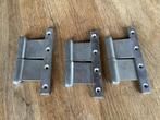3 zware deurschanieren, Doe-het-zelf en Verbouw, Ophalen of Verzenden, Nieuw, IJzer
