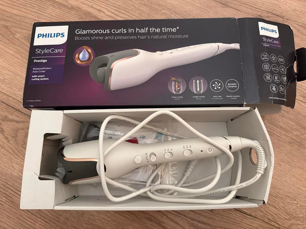 Philips StyleCare pretige automatische krultang - NIEUW, Ophalen of Verzenden, Nieuw, Haarverzorging