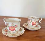 TweeRoyal Ascot - Indiaan Rose - kopjes, Ophalen of Verzenden