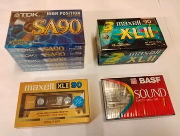 5-Pack TDK-SA 3-pack Maxell XLII en 1 Maxell XLII 90 BASF 60 beschikbaar voor biedingen