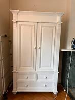 Kledingkast / grenenhout wit geschilderd / praktisch, Huis en Inrichting, Ophalen, Gebruikt, 50 tot 75 cm, 100 tot 150 cm