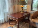 Houten salontafel met laden, Huis en Inrichting, Tafels | Salontafels, Ophalen, Gebruikt, 100 tot 150 cm, Klassiek