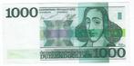 Mooi bankbiljet 1000 gulden 1972 Spinoza voor 320 euro., Los biljet, 1000 gulden, Ophalen of Verzenden