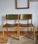 Jaren 70 eetkamerstoelen, Ophalen of Verzenden, Zo goed als nieuw, Overige kleuren, Hout