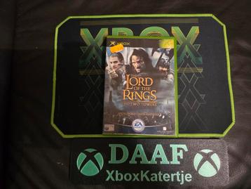 The lord of the rings the two towers - Xbox original(cd lich beschikbaar voor biedingen