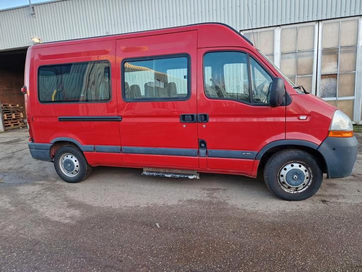 Camper automaat airco Renault Master, Caravans en Kamperen, Campers, Particulier, tot en met 2, Buscamper of Camperbus, Overige merken