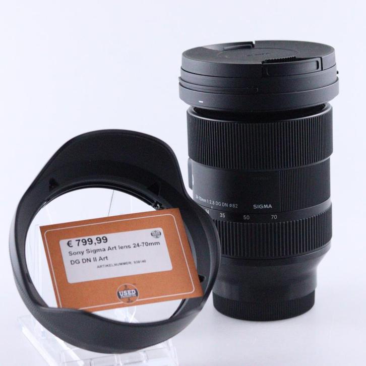 Sony Sigma Art Lens 24-70mm DG DN Sony E-Mount | Nette staat, Audio, Tv en Foto, Fotografie | Lenzen en Objectieven, Zo goed als nieuw