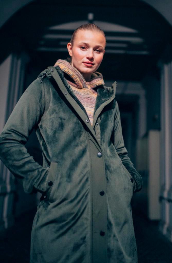Nieuw! Ragwear vegan tussen jas vest groen fluweel winter, Kleding | Dames, Truien en Vesten, Nieuw, Maat 42/44 (L), Groen, Ophalen of Verzenden