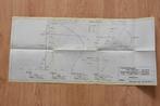 Oude Technische tekening Dirk Verstoep Kinderdijk, Ophalen of Verzenden