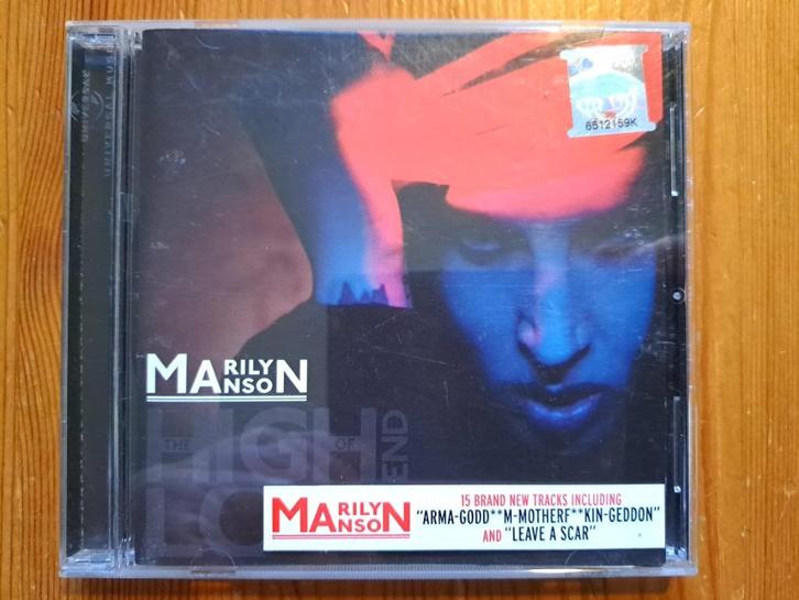 Marilyn Manson, cd: The High End Of Low (Malaysia)., Cd's en Dvd's, Cd's | Hardrock en Metal, Zo goed als nieuw, Ophalen of Verzenden