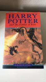 Harry Potter boek and the globlet of fire, Verzamelen, Harry Potter, Ophalen of Verzenden, Boek of Poster