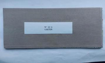 12G stafkaart uit 1960 Gieten met oa Grolloo Eext Drouwen beschikbaar voor biedingen