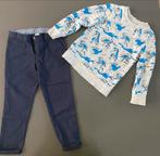 H&M Set: Pantalon & Trui Dino's Maat 110, Ophalen of Verzenden, Zo goed als nieuw, Jongen of Meisje