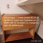 Lundia kast onderdelen, waaronder kast foto, Ophalen, Gebruikt, Grenenhout, Met hangruimte