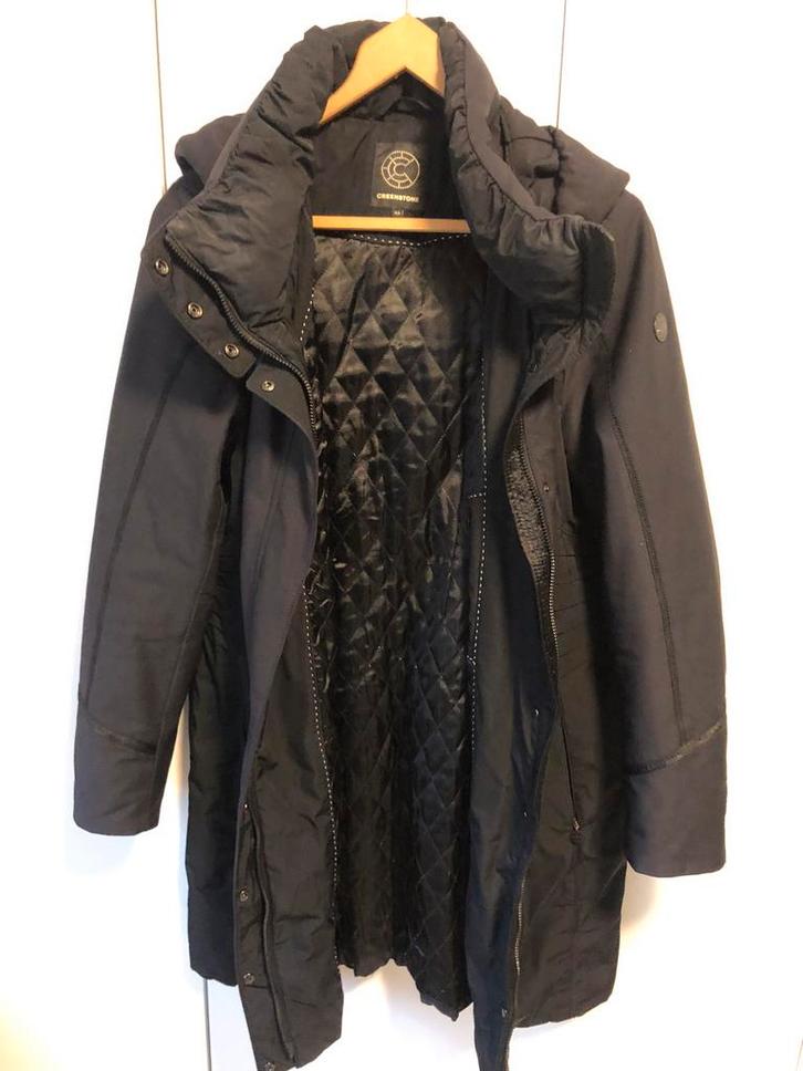 Een prachtige winterjas van Creenstone maat 44/46, Kleding | Dames, Jassen | Winter, Zo goed als nieuw, Maat 46/48 (XL) of groter