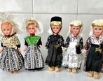 5 Vintage Klederdracht poppetjes, Verzamelen, Ophalen of Verzenden, Zo goed als nieuw