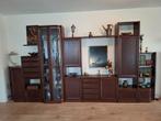 Hulsta luxe wandmeubel met vitrinekast en dranken kast, Huis en Inrichting, Ophalen, 200 cm of meer, Zo goed als nieuw, Minder dan 150 cm