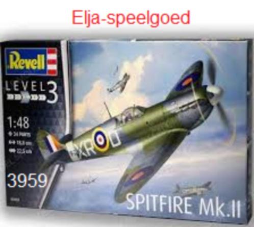 Revell Supermarine SPITFIRE MK II 3959 1:48 modelbouw, Hobby en Vrije tijd, Modelbouw | Vliegtuigen en Helikopters, Nieuw, Vliegtuig