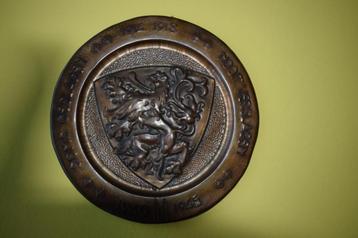 militaria bevrijding metalen bord beschikbaar voor biedingen