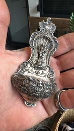 Zilver antieke kerk wijwater houder Duitsland., Antiek en Kunst, Ophalen of Verzenden, Zilver
