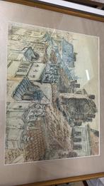 Leon Wyczółkowski, Aquarel en potlood op papier, Antiek en Kunst, Kunst | Tekeningen en Foto's, Ophalen of Verzenden