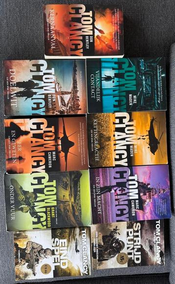Tom Clancy Boeken Collectie (9 stuks) beschikbaar voor biedingen