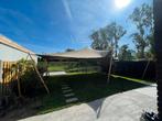 Stretchtent 7,5x10,5m TE HUUR, Tuin en Terras, Partytenten, Opvouwbaar, Nomadik, Partytent, Minder dan 2 meter