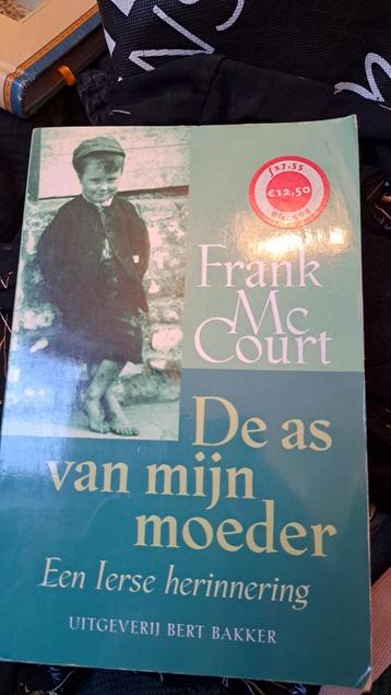 De as van mijn moeder - Frank McCourt beschikbaar voor biedingen