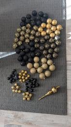 Complete kerstboom versiering ballen piek en slingers., Diversen, Kerst, Ophalen, Zo goed als nieuw