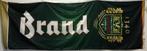 Brand Bier Reclame vlag 1 bij 3mtr nieuw, Ophalen of Verzenden, Nieuw