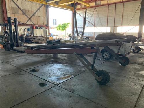 Hydraulische Botenkar met bokken, Watersport en Boten, Boottrailers, Gebruikt, Overige typen, 3000 kg of meer, 9 meter of meer