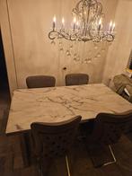 Eettafel marmer - Eric Kuster, Huis en Inrichting, Tafels | Eettafels, Gebruikt, 200 cm of meer, Rechthoekig, 50 tot 100 cm