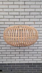Hanglamp Indy bamboe naturel Ø55 cm, Huis en Inrichting, Lampen | Hanglampen, Ophalen, Zo goed als nieuw, Overige materialen, Minder dan 50 cm