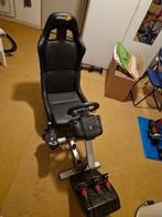 Playseat + Logitech G27, Spelcomputers en Games, Spelcomputers | Sony PlayStation Consoles | Accessoires, Ophalen, Gebruikt, Playseat of Racestoel