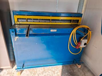 Jorg elektrische plaatschaar.
Capaciteit, 2,5x1250mm beschikbaar voor biedingen