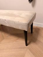 Halbankje/voetenbankje, Minder dan 50 cm, Zo goed als nieuw, Stof, Rechthoekig