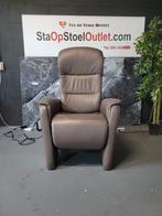 Staopstoel Hukla taupe met kantelfunctie