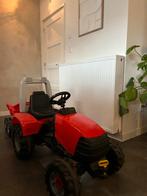 Rode Trapauto Tractor, Ophalen, Zo goed als nieuw, Trapvoertuig