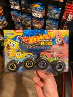 Hot wheels Monster Truck Spongebob Monsterjam, Ophalen of Verzenden, Nieuw