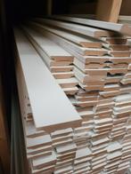 16x55mm plinten semi wit 240cm lang STUNTAANBIEDING!, Ophalen, ., Nieuw, Mdf