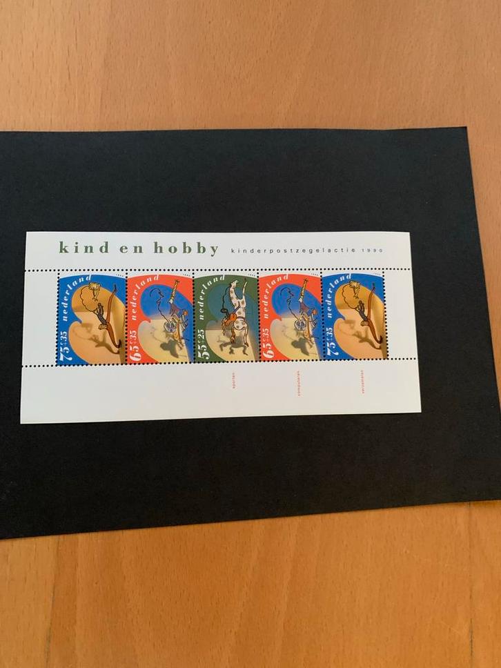 Nederland Kinderpostzegels 1990, Postzegels en Munten, Postzegels | Nederland, Gestempeld, Na 1940, Ophalen of Verzenden
